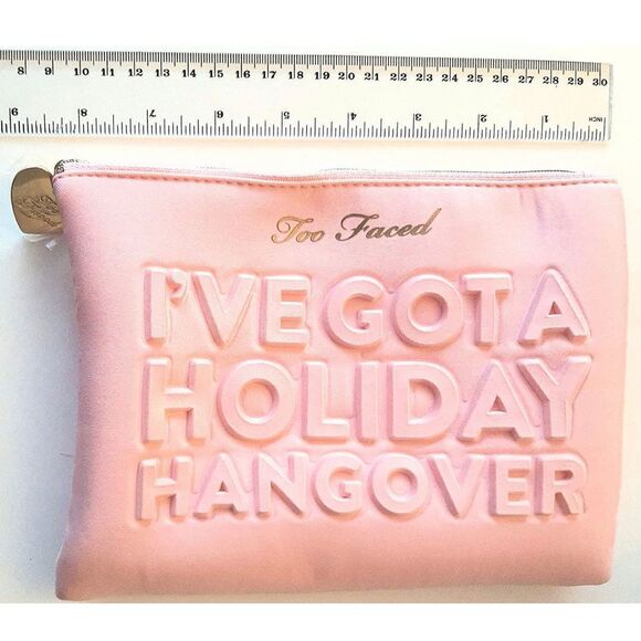 Two Faced Holiday Hangover Pouch - Picture 2 of 7